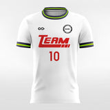 Womens Soccer Jersey Retro White