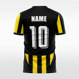 yellow custom soccer jersey