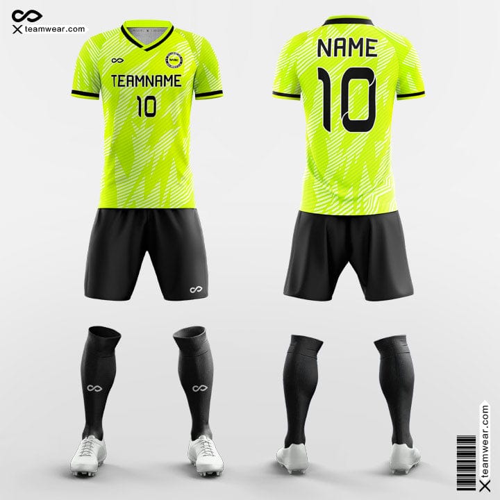 Yellow Green Soccer Jersey