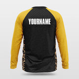 yellow long sleeve jersey