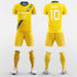 yellow step soccer jersey