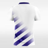 Classic Soccer Jersey White and Blue