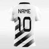 White and Black Soccer Jerseys